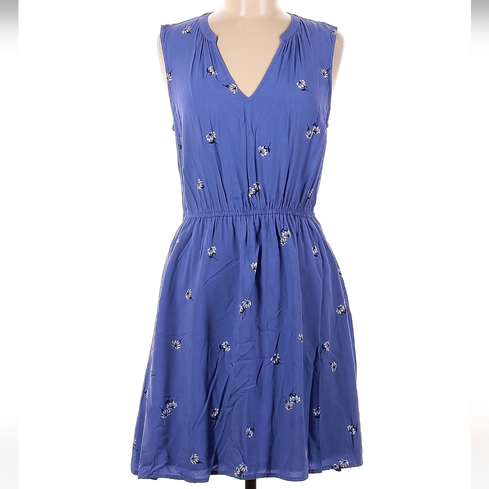 Blue floral old navy dress